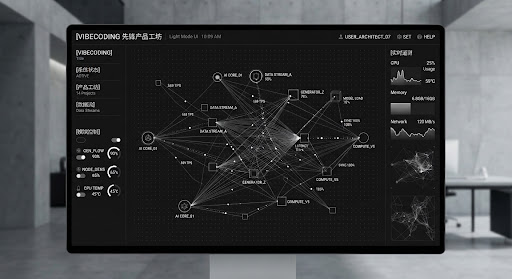 Monochromatic Swiss architectural WebGL generative graph interface with clinical wireframe coordinates, minimalist monochrome vectors, node graphs, and real-time streaming data telemetry on an ultra-dark canvas with pure geometric discipline.